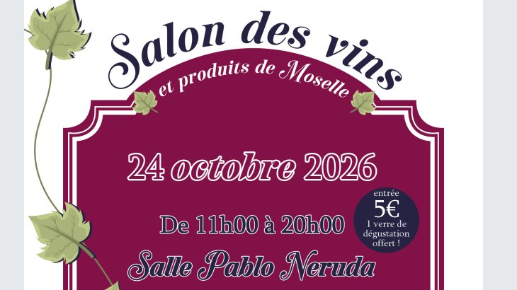 Salon des vins et produits de Moselle 2026