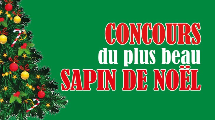 Concours du plus beau sapin de Noël