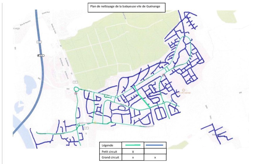 plan ville nettoyage