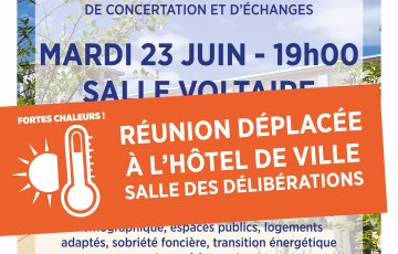 Réunion publique PADD et PLU