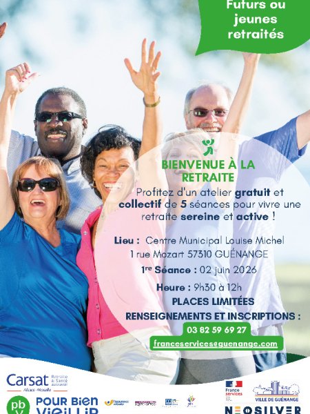 Bienvenue à la retraite
