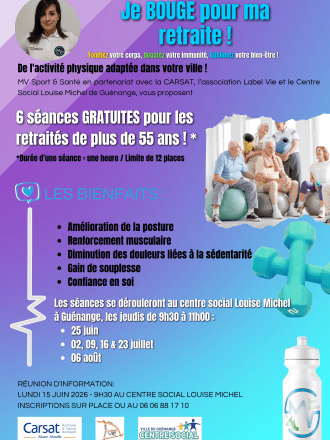 Je bouge pour ma retraite