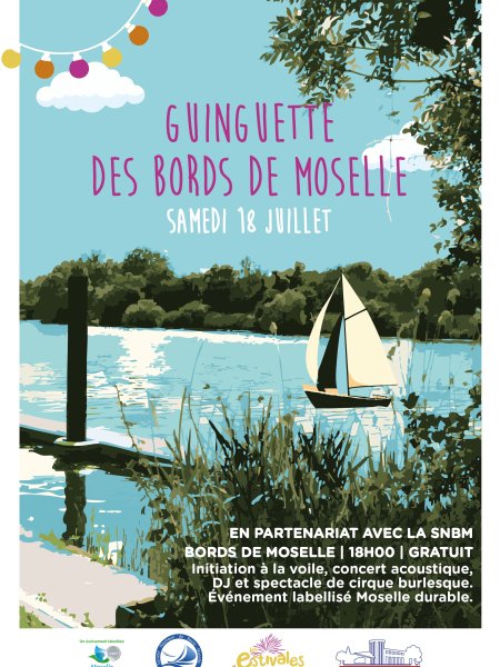 guinguette bords de moselle