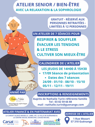 Atelier Séniors - Bien-être
