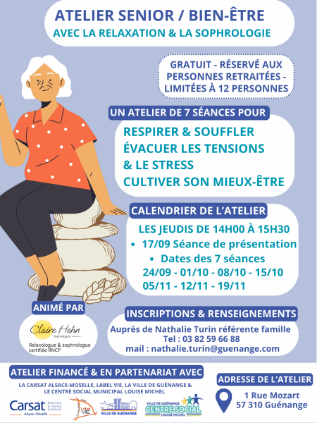 Atelier Séniors - Bien-être