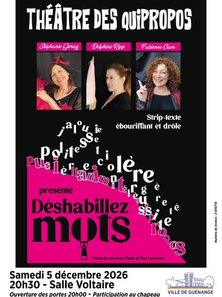 deshabillez mots