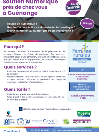 Soutien Numérique près de chez vous