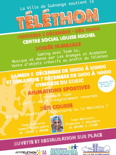 téléthon 2025