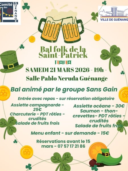 Bal folk de la St Patrick